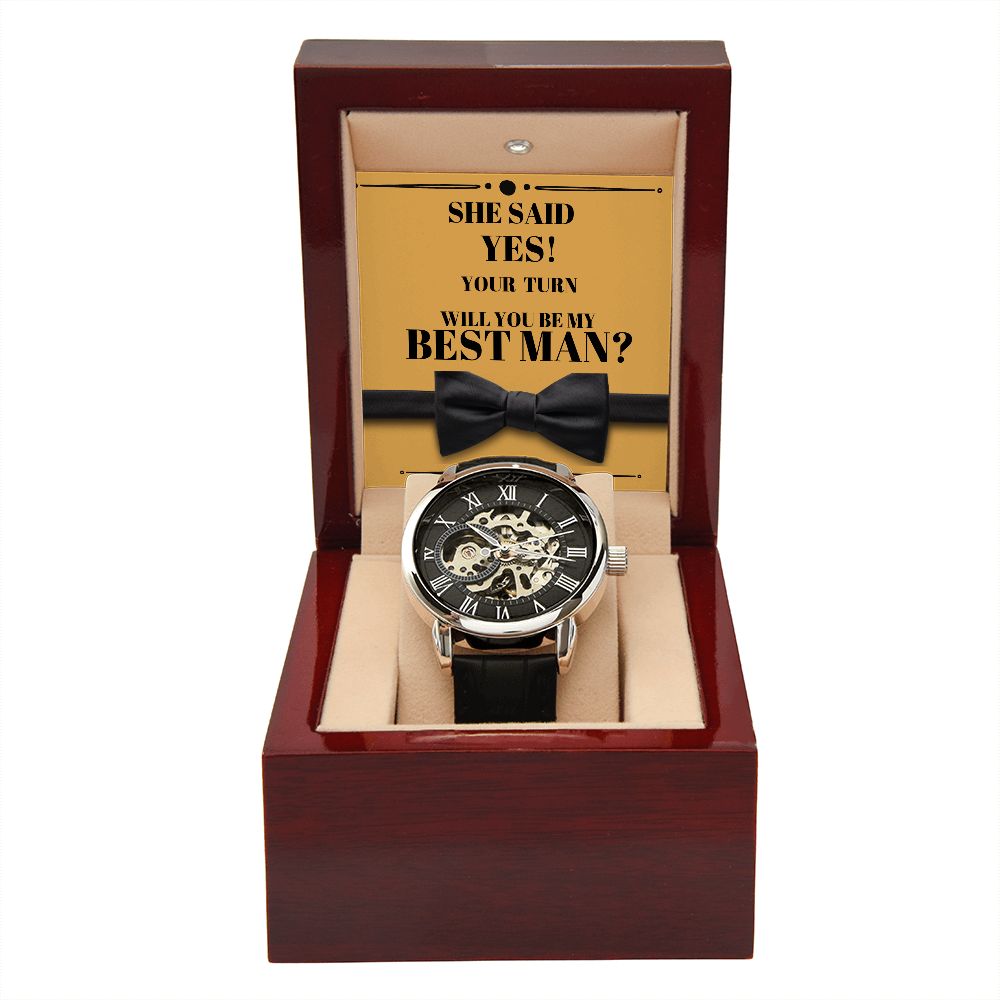 TO MY BEST MAN OPENWORK WATCH