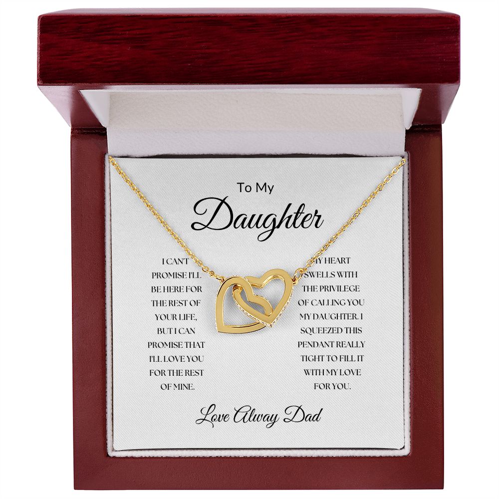 TO MY DAUGHTER ENTERLOCKING HEARTS I