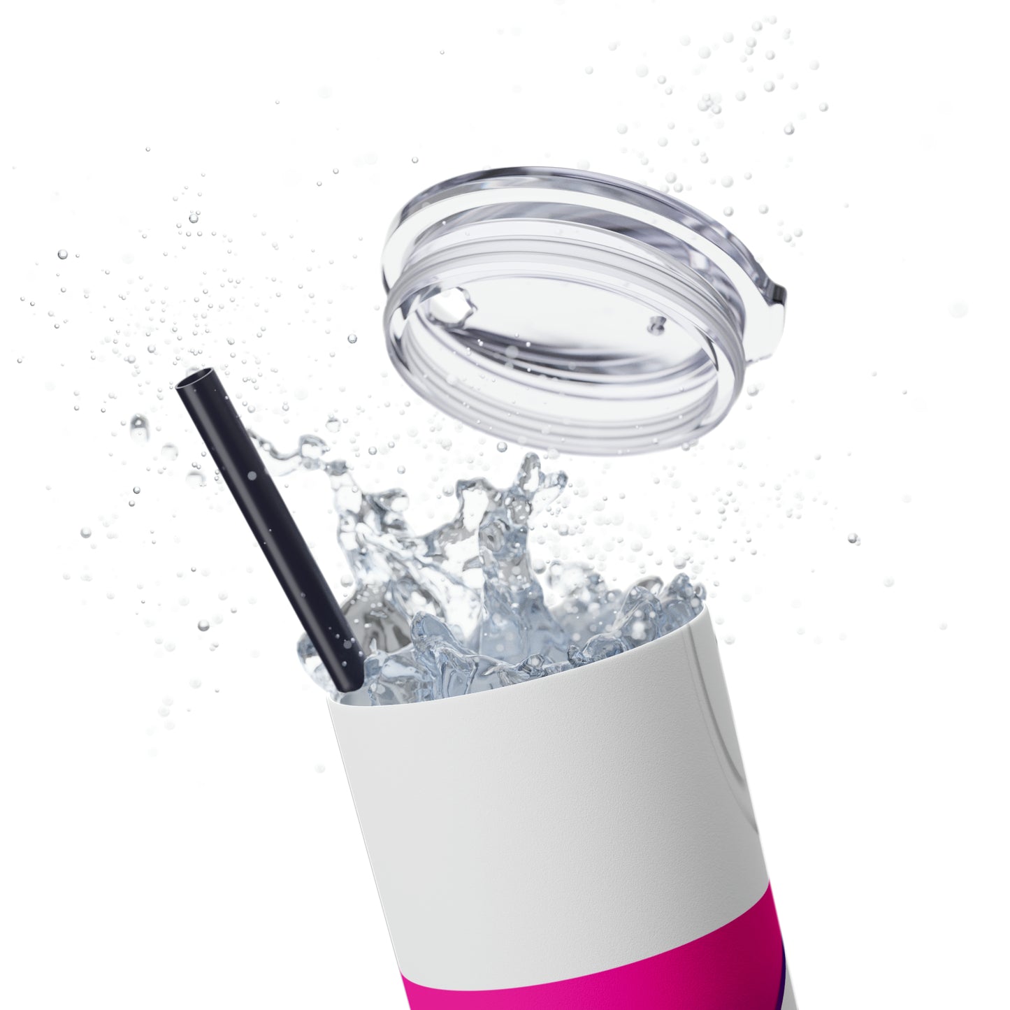 No! You Hang Up!  Skinny Tumbler with Straw, 20oz