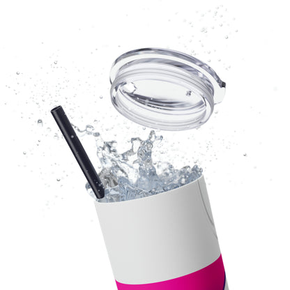 No! You Hang Up!  Skinny Tumbler with Straw, 20oz