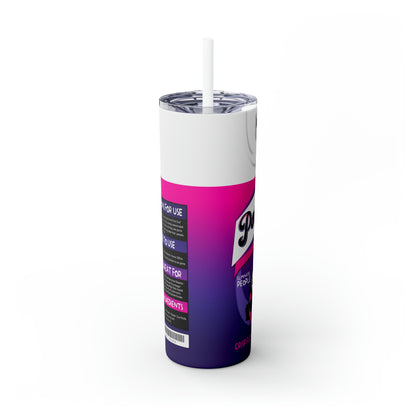 No! You Hang Up!  Skinny Tumbler with Straw, 20oz