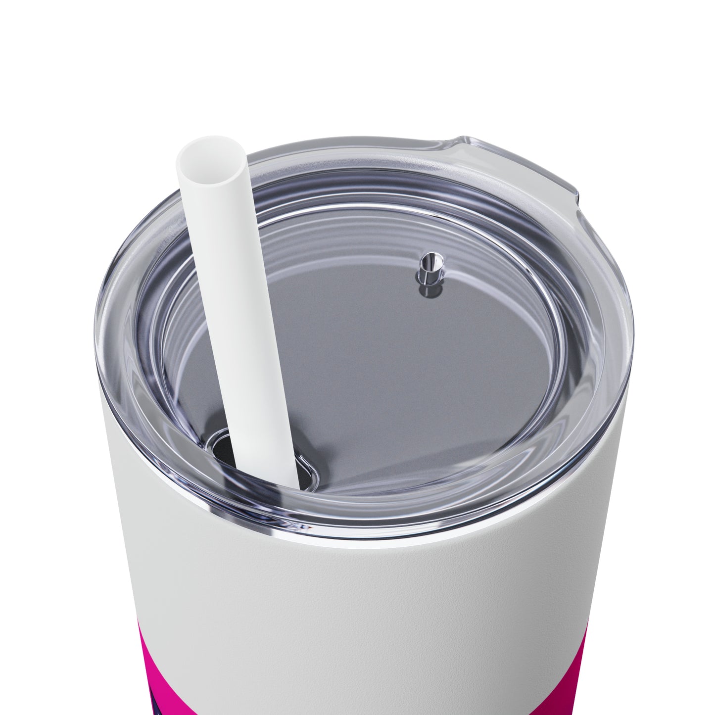 No! You Hang Up!  Skinny Tumbler with Straw, 20oz