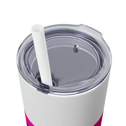 No! You Hang Up!  Skinny Tumbler with Straw, 20oz