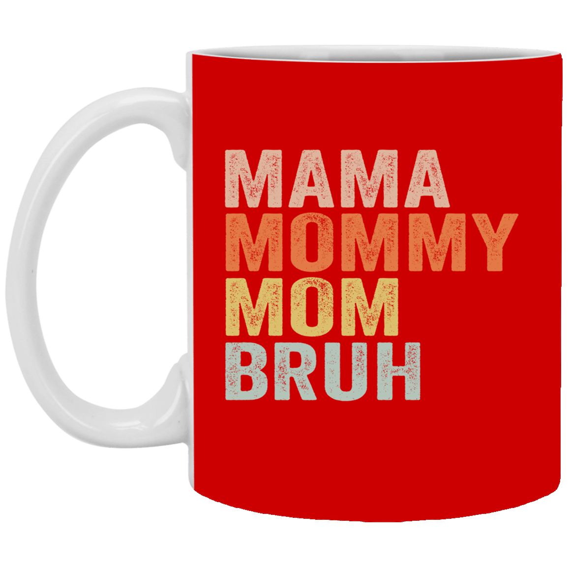 BRUH 11 oz. White Mug