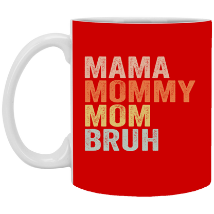 BRUH 11 oz. White Mug