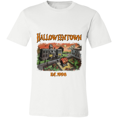 HALLOWEEN TOWN EST 1998 Unisex Jersey Short-Sleeve T-Shirt