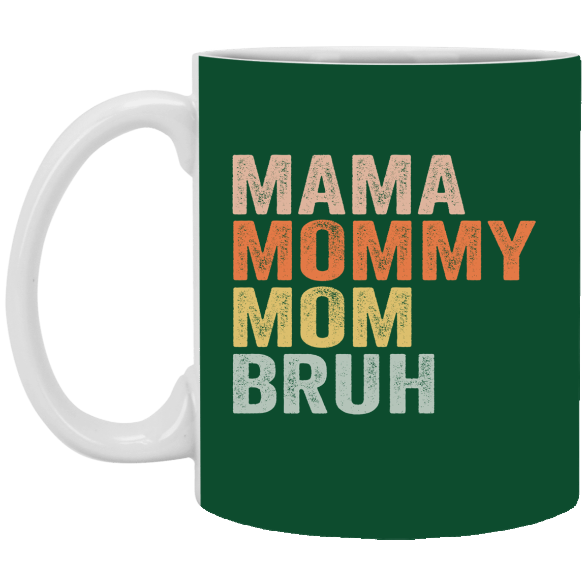 BRUH 11 oz. White Mug