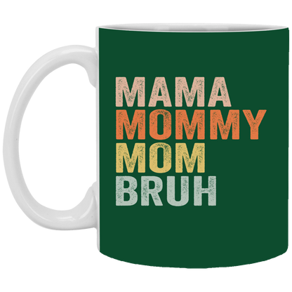 BRUH 11 oz. White Mug