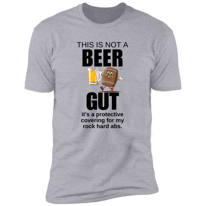 THIS IS NOT A BEER GUT  T-SHIRT