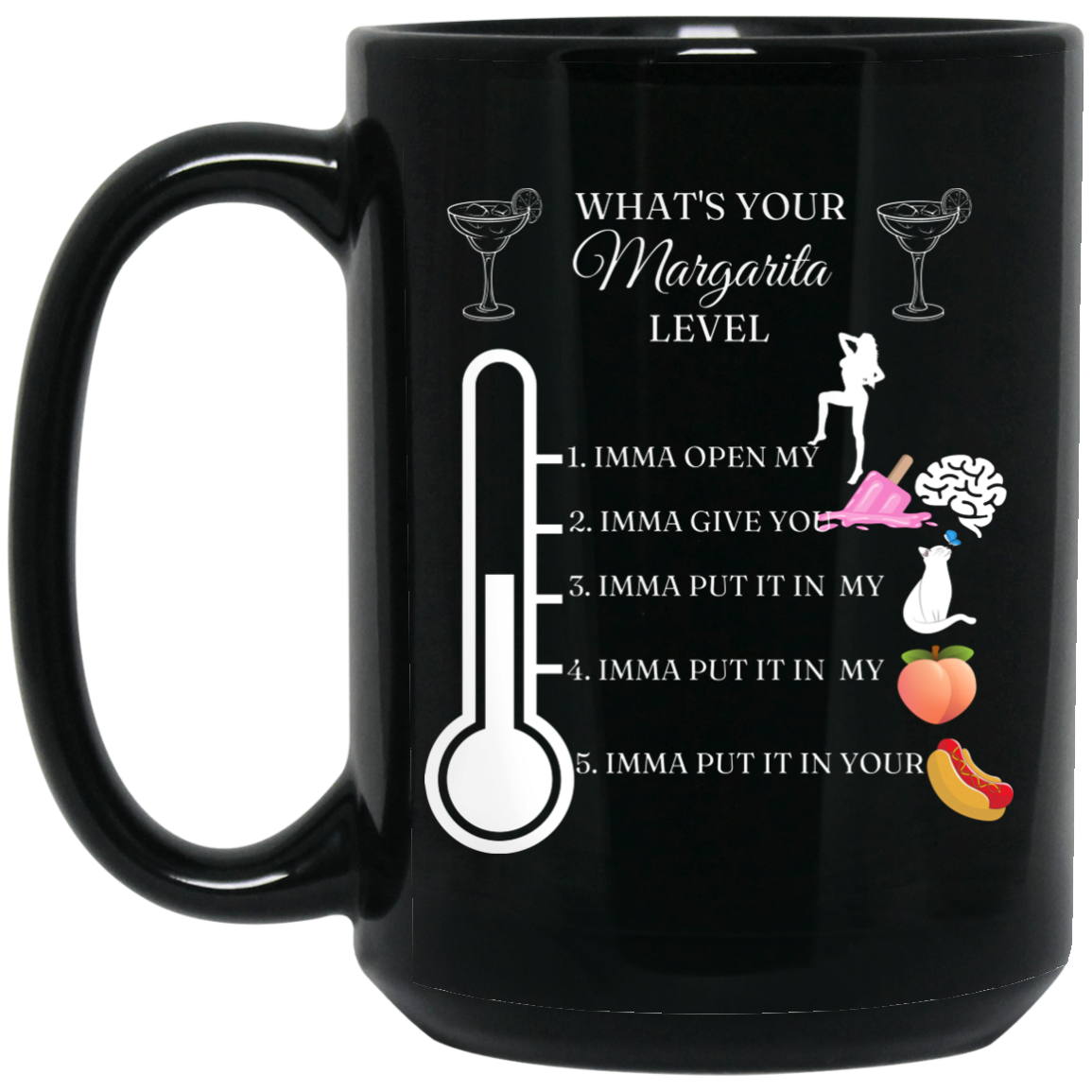 WHAT YOUR MARGARITA LEVEL MUGS