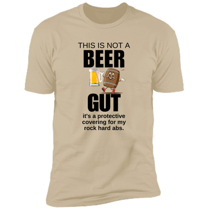 THIS IS NOT A BEER GUT  T-SHIRT