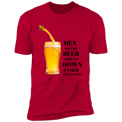 MEN ARE LIKE BEER FUNNY T-SHIRT