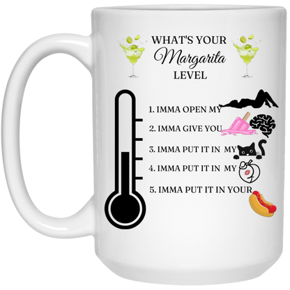 WHAT YOUR MARGARITA LEVEL MUGS