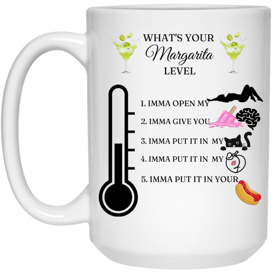 WHAT YOUR MARGARITA LEVEL MUGS