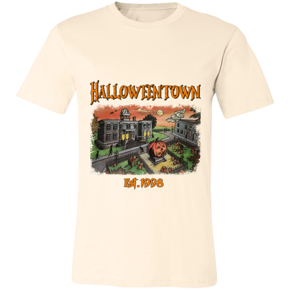 HALLOWEEN TOWN EST 1998 Unisex Jersey Short-Sleeve T-Shirt
