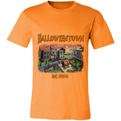 HALLOWEEN TOWN EST 1998 Unisex Jersey Short-Sleeve T-Shirt