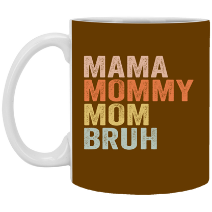 BRUH 11 oz. White Mug