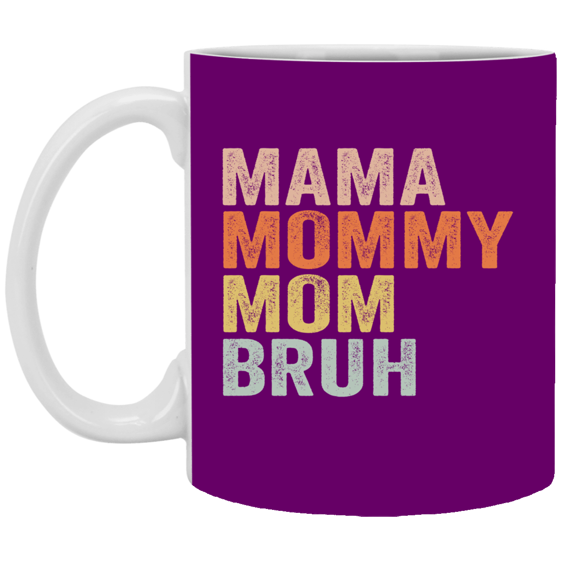 BRUH 11 oz. White Mug