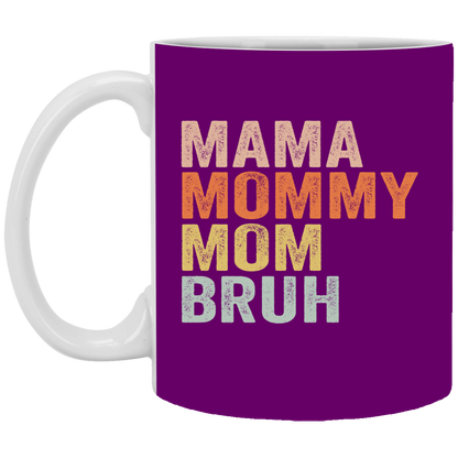 BRUH 11 oz. White Mug
