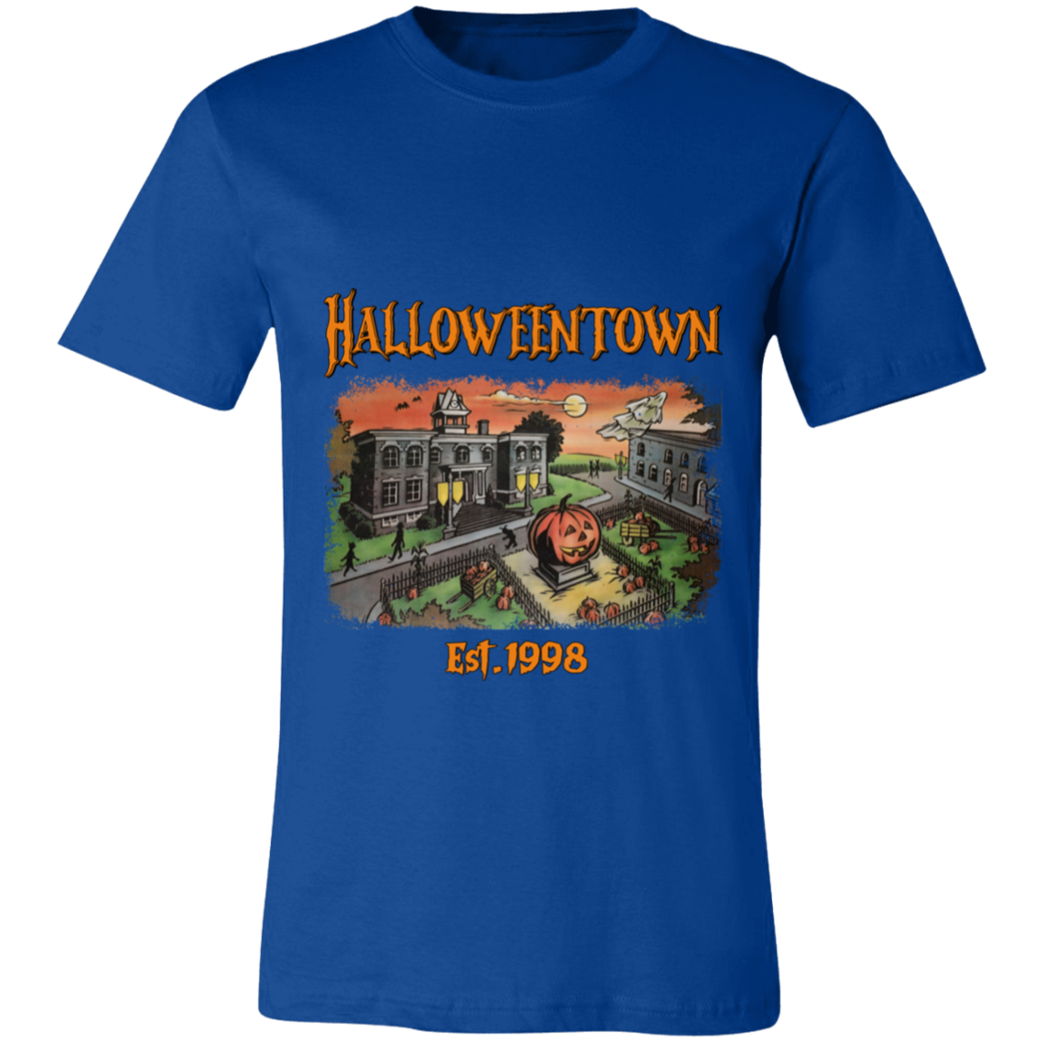 HALLOWEEN TOWN EST 1998 Unisex Jersey Short-Sleeve T-Shirt