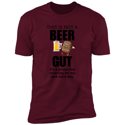 THIS IS NOT A BEER GUT  T-SHIRT