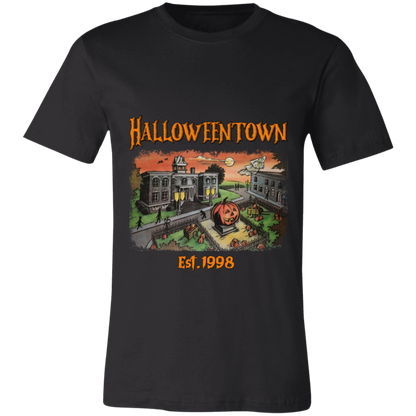 HALLOWEEN TOWN EST 1998 Unisex Jersey Short-Sleeve T-Shirt