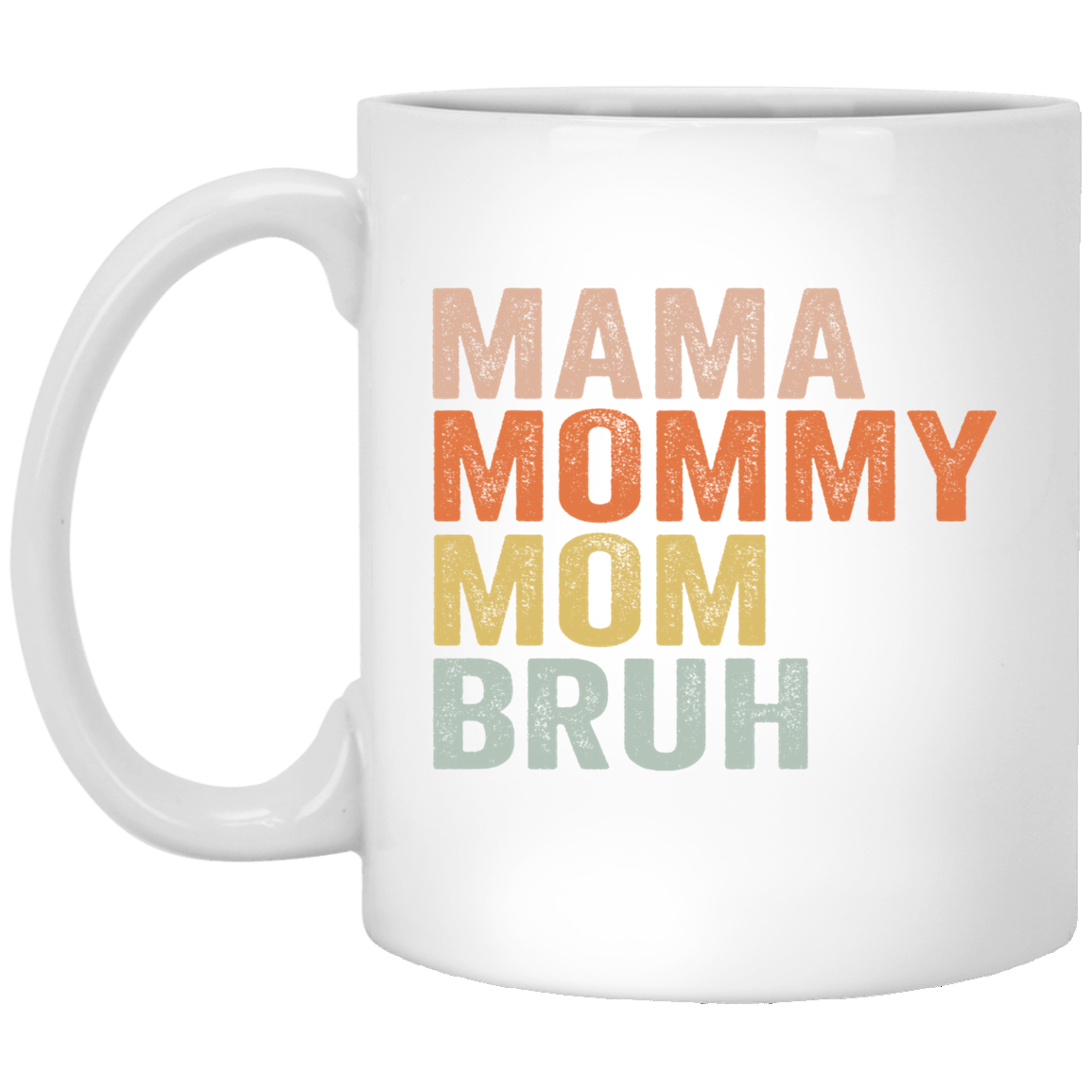 BRUH 11 oz. White Mug