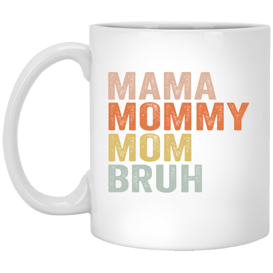 BRUH 11 oz. White Mug