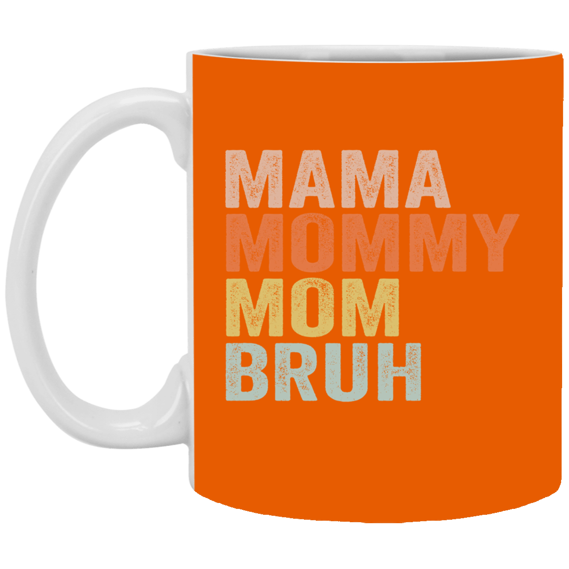 BRUH 11 oz. White Mug
