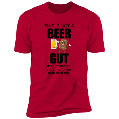 THIS IS NOT A BEER GUT  T-SHIRT