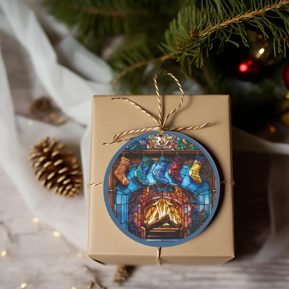 Festive Glow Christmas Ornaments