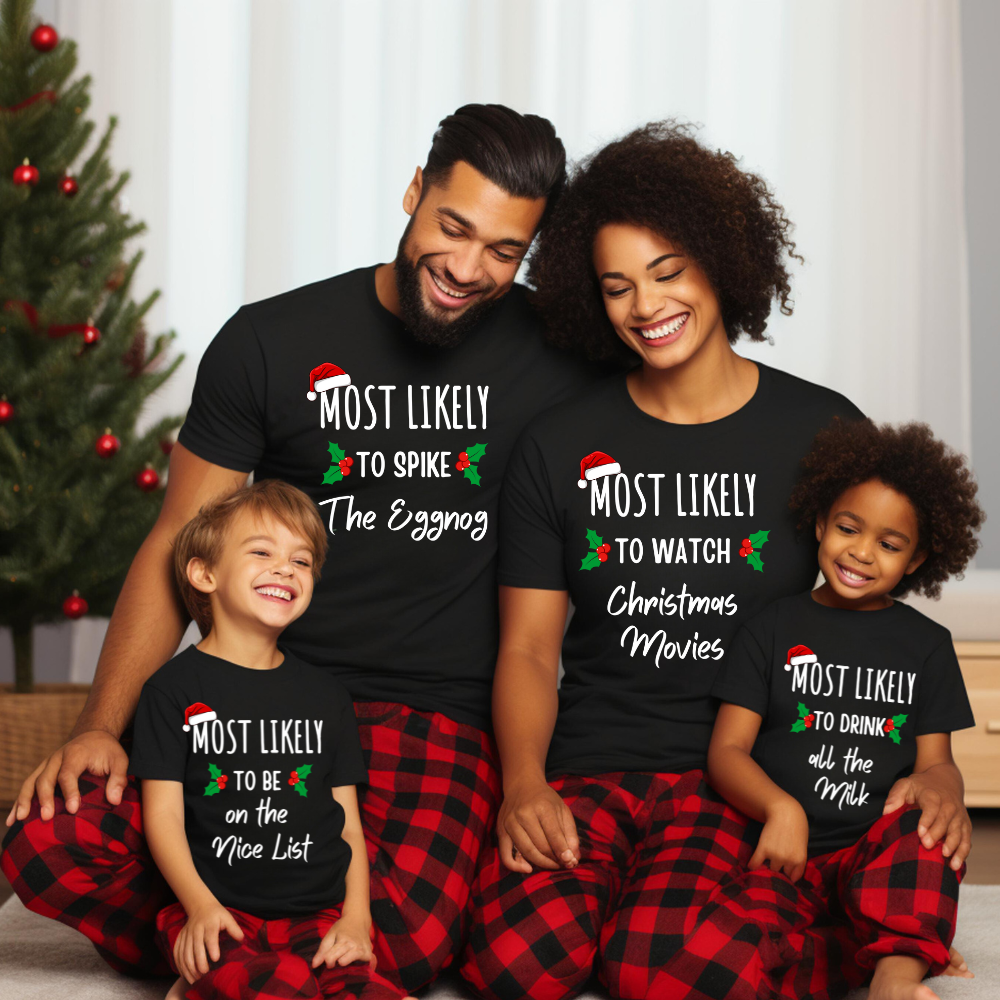 Festive Family Christmas Tees