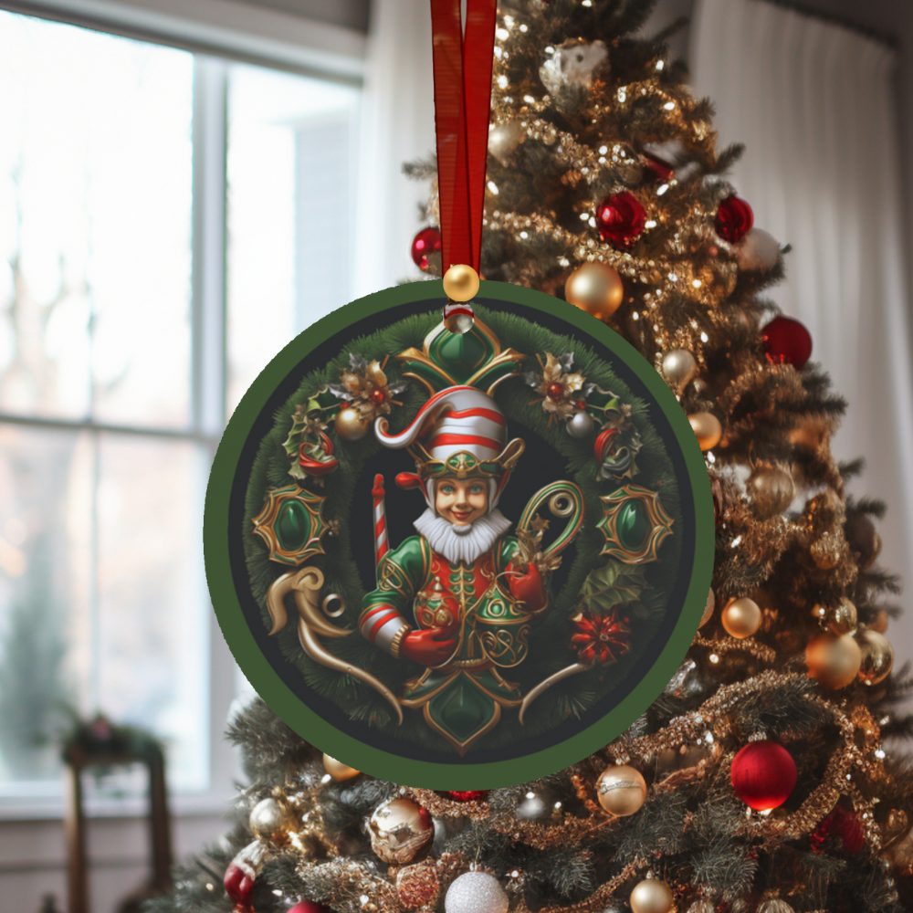 Festive Elf Charm Ornaments Set