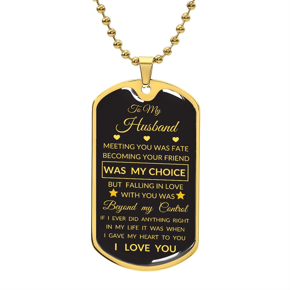 To My Husband Metting You Was Fate