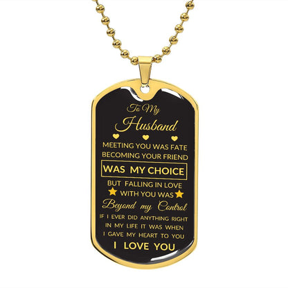 To My Husband Metting You Was Fate