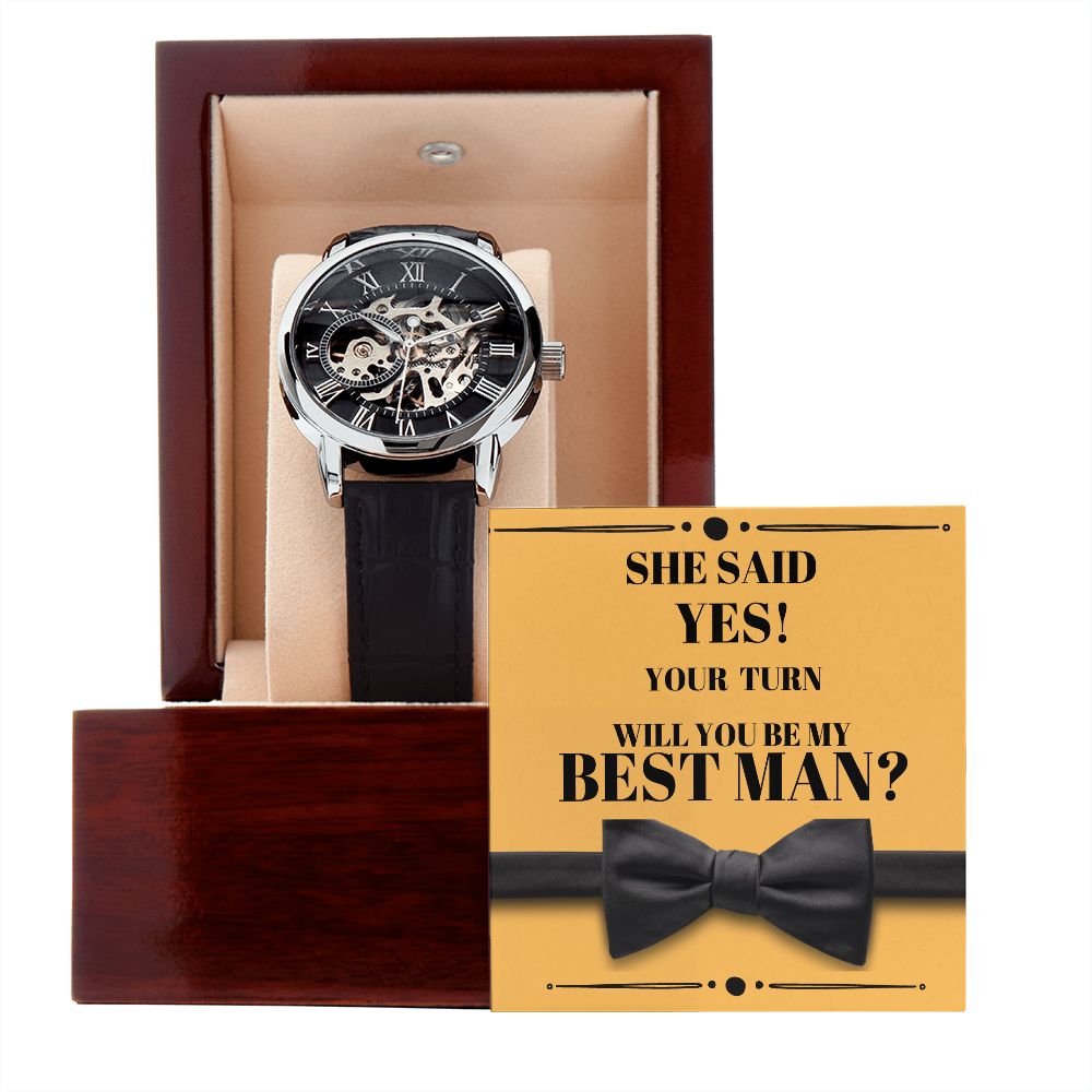 TO MY BEST MAN OPENWORK WATCH