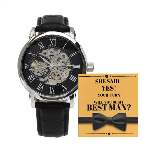 TO MY BEST MAN OPENWORK WATCH