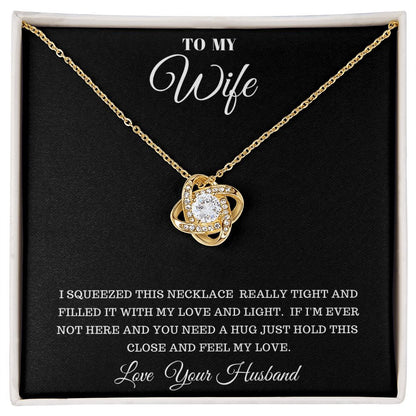 TO MY WIFE LOVE KNOT