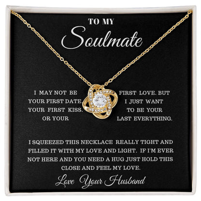 TO MY SOULMATE LOVE KNOT
