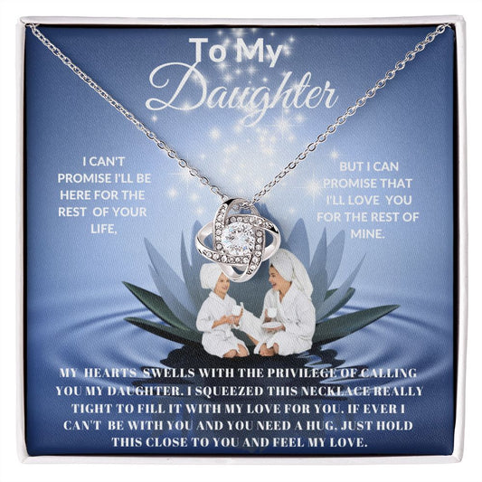 TO MY DAUGHTER LOVE KNOT SPA DAY