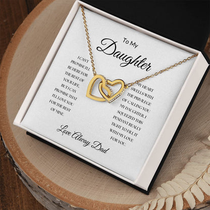 TO MY DAUGHTER ENTERLOCKING HEARTS I