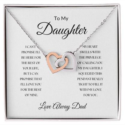 TO MY DAUGHTER ENTERLOCKING HEARTS I