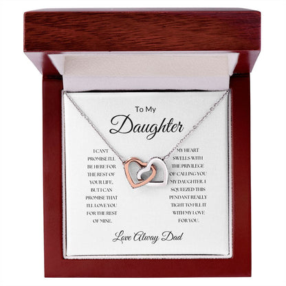 TO MY DAUGHTER ENTERLOCKING HEARTS I