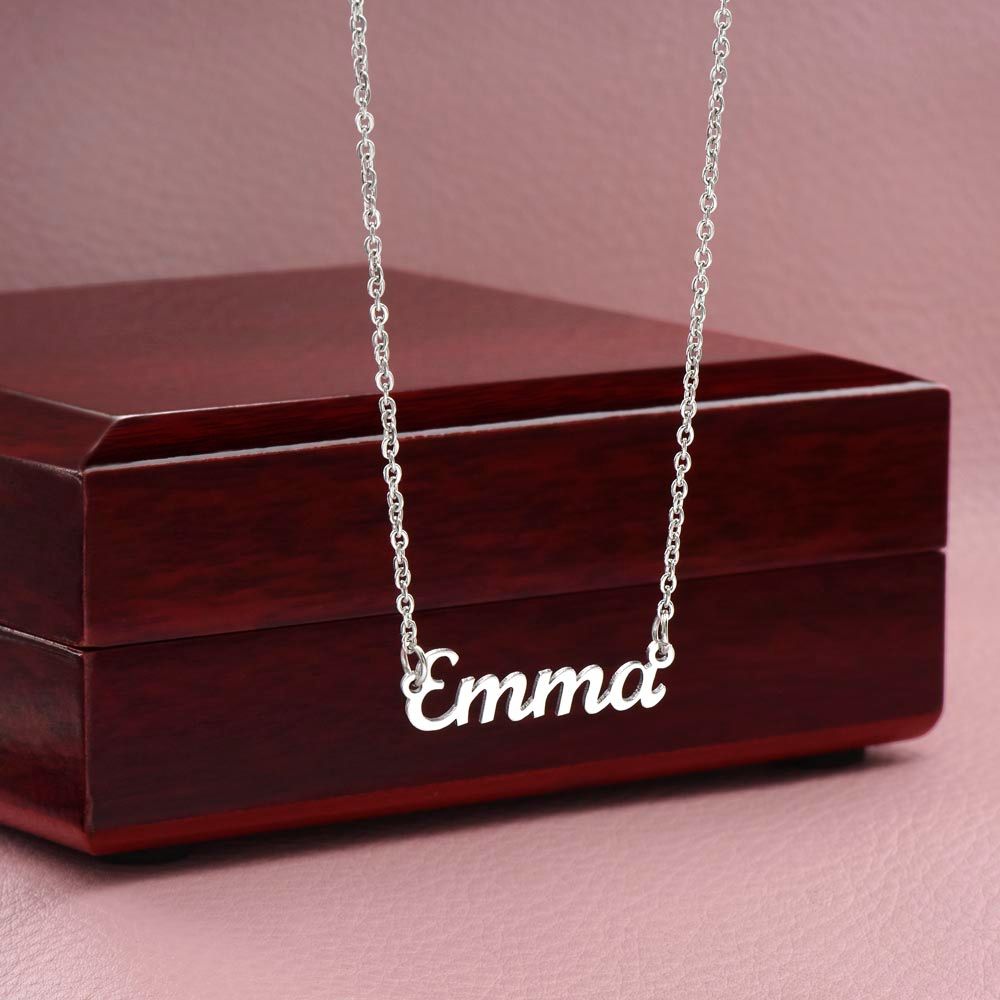 TO MY SOULMATE NAME NECKLACE