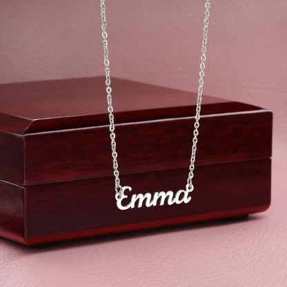 TO MY SOULMATE NAME NECKLACE