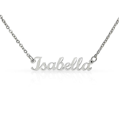 Personalized Name Necklace Made and Ships From USA