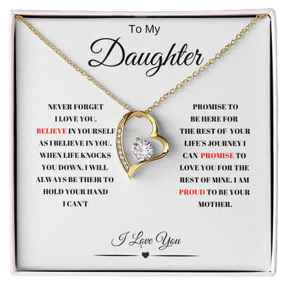 TO MY DUAGHTER FOREVER LOVE NVF