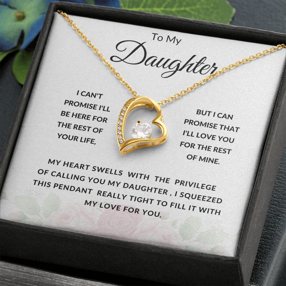 TO MY DAUGHTER FOREVER LOVE